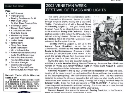 Newsletter - Jib Sheet