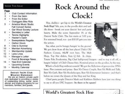 Newsletter - Jib Sheet