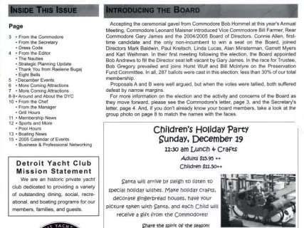 Newsletter - Jib Sheet