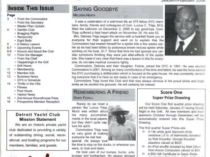 Newsletter - Jib Sheet