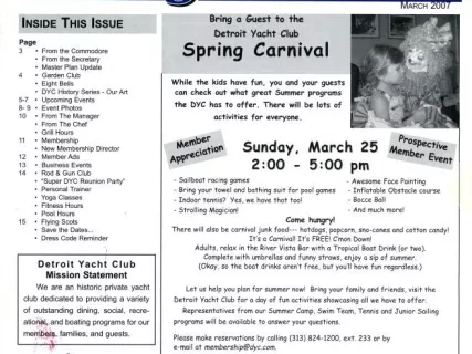 Newsletter - Jib Sheet