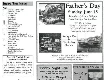 Newsletter - Jib Sheet