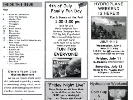 Newsletter - Jib Sheet