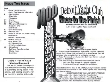 Newsletter - Jib Sheet