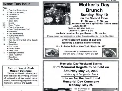 Newsletter - Jib Sheet