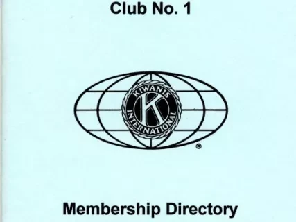 Directory - Detroit Kiwanis Club No. 1 
Membership Directory
January, 1996