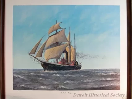 Print - U.S.S. Michigan