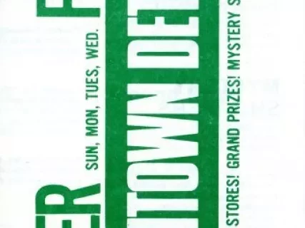 Brochure - Downtown Detroit Days