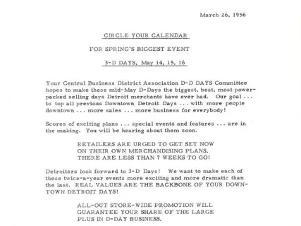 Letter - News Bulletin
Central Business District Association