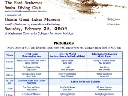 Program - Great Lakes Shipwreck Festival