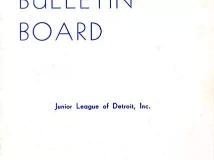Booklet - The Bulletin Board, January 1941