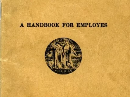 Booklet - About Your Job with the City of Detroit
A Handbook for Employees