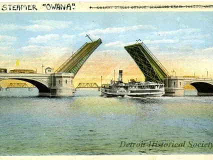 Postcard - Steamer Owana