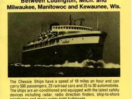 Brochure - Chessie System
Lake Michigan Autoferry Service