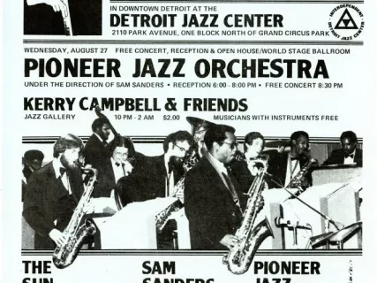 Flier - Detroit Jazz Artists
Lyman Woodard Organization