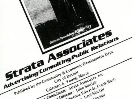 Advertisement - Renaissance People
Strata Associates