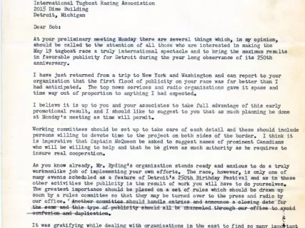 Letter - Reuben Ryding Public Relations Services