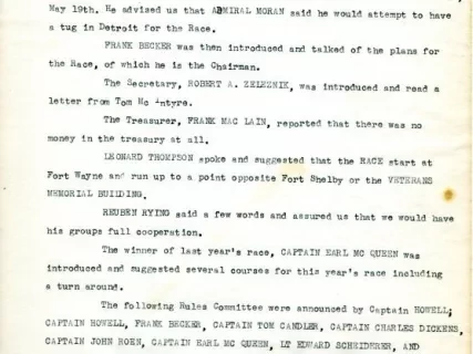 Minutes - Minutes of the Luncheon Held in the Lafayette Room of 
the Hotel Fort Shelby on Monday, January 22, 1951