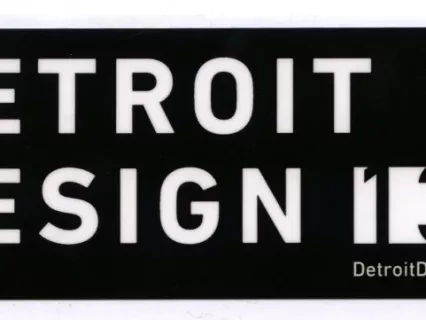 Sticker - Detroit Design 139
