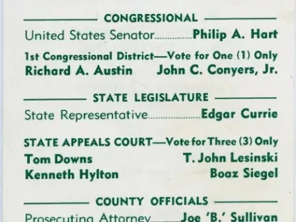 Card, Political
