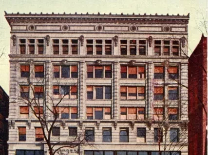 Postcard - Washington Arcade Detroit, Mich.