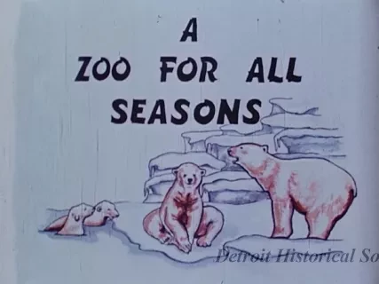 Film, Motion Picture - Detroit Zoological Park: A Zoo for All Seasons