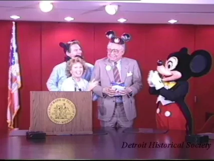 U-Matic - Mickey Mouse Press Conf.
May 3, 1988 - Mickey Mouse Press Conf.