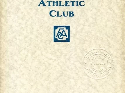 Booklet - Fellowcraft Athletic Club