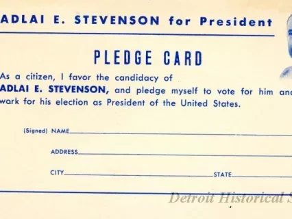 Card, Pledge