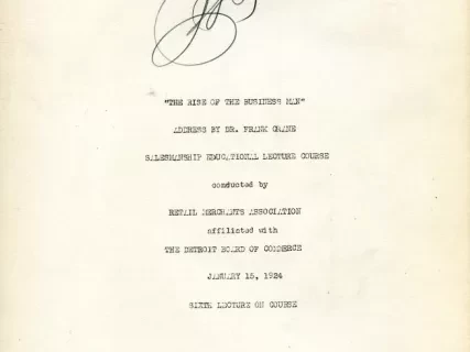 Transcript - The Rise of the Business Man