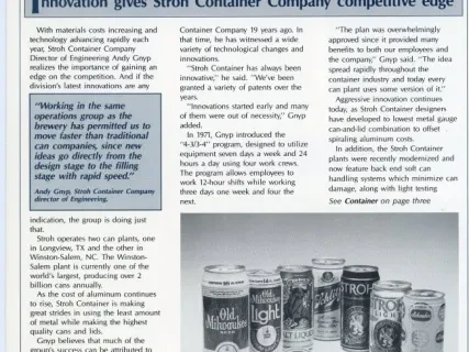 Newsletter - Proud Lion People, Vol. 8, No. 6
July, 1989