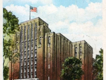 Postcard - 83 The New Elks Temple, Detroit, Mich.