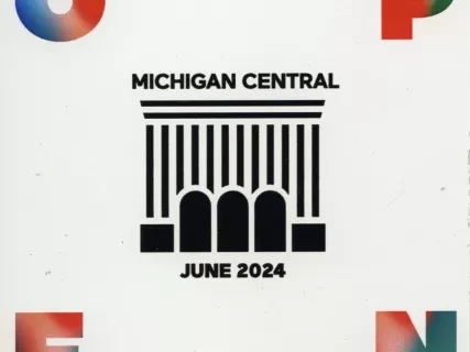 Sticker - Michigan Central, June, 2024