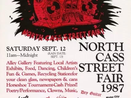 Poster - 10th Annual Dally in the Alley
North Cass Street Fair