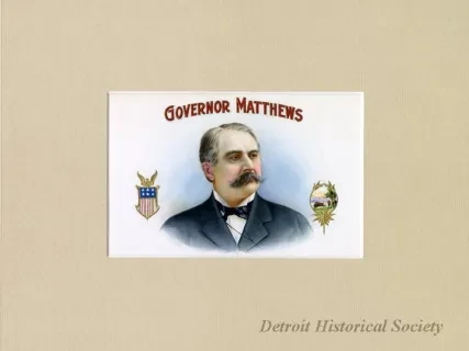 Drawing - Governor Matthews