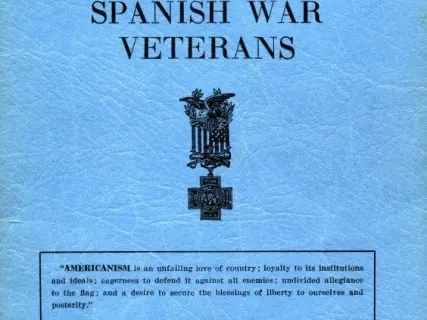 Program - Thirty-Eighth Annual Encampment, Department of Michigan, 
United Spanish War Veterans