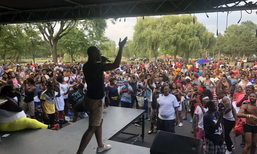 Hotter Than July crowd view