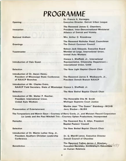 Program - We Rally For Freedom