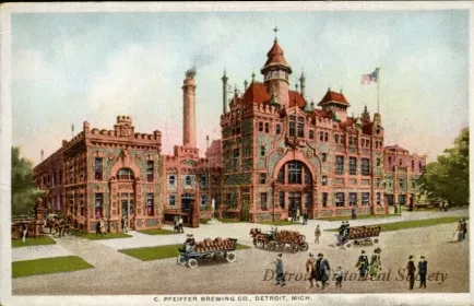 Postcard - C. Pfeiffer Brewing Co., Detroit, Mich.