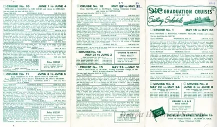 Brochure - D&C Graduation Cruises, Class of '49