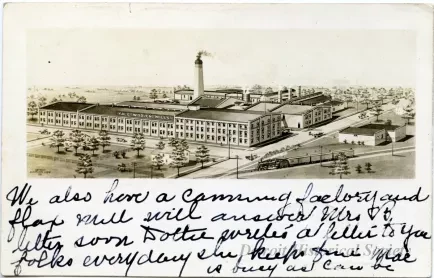 Postcard - Yale Woolen Mills