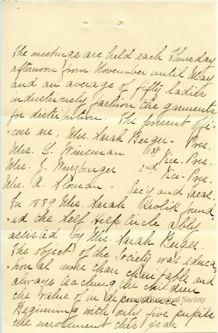 Letter - Hebrew Homes and Charities in Detroit