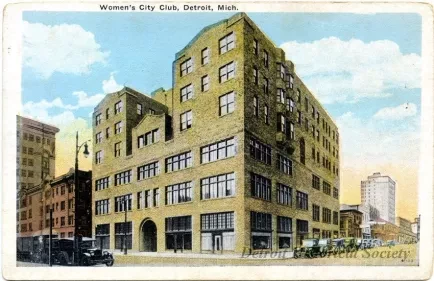 Postcard - Women's City Club, Detroit, Mich - Women's City Club, Detroit, Mich.