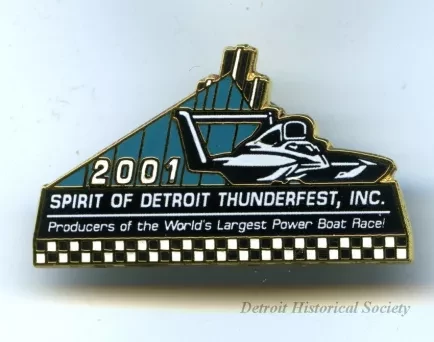 Pin, Lapel - Spirit of Detroit Thunderfest, Inc.