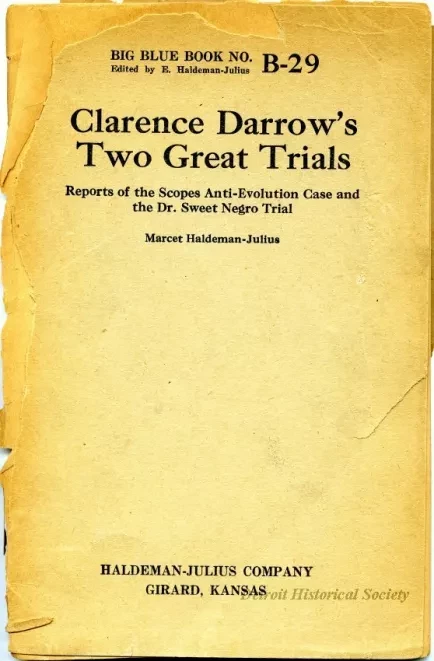 Booklet - Clarence Darrow's Two Great Trials