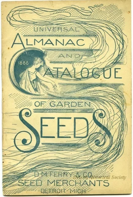 Catalog - Universal Almanac and Catalogue of Garden Seeds, 1888