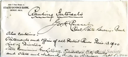 Envelope - Banking Interests