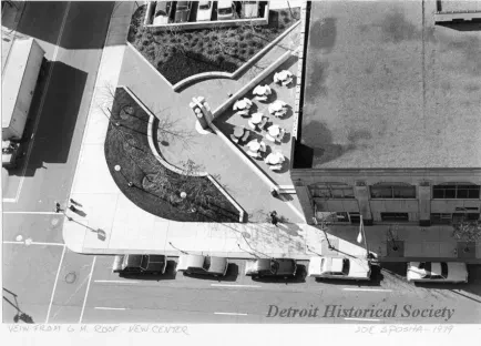 Print, Photographic - View from G.M. Roof - New Center