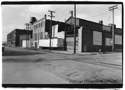 Print, Photographic - Street Facing East Between Meldrum and Wight