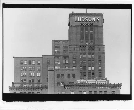Print, Photographic - Detail Hudsons South View from 1st Federal Bank